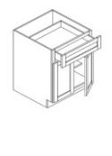 BASE CABINET - 1 DRAWER, 2 DOORS