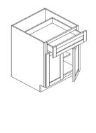 BASE CABINET - 1 DRAWER, 2 DOORS