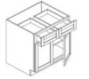 BASE CABINET - 2 DRAWERS, 2 DOORS